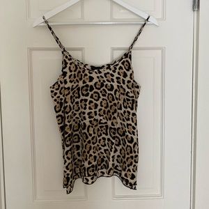 ATM cheetah print tank / cami